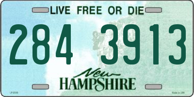 NH license plate 2843913