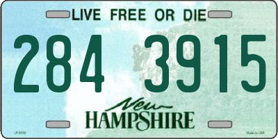 NH license plate 2843915
