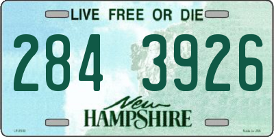 NH license plate 2843926