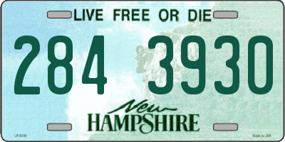 NH license plate 2843930