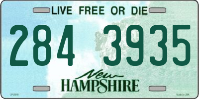 NH license plate 2843935
