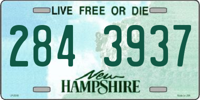 NH license plate 2843937