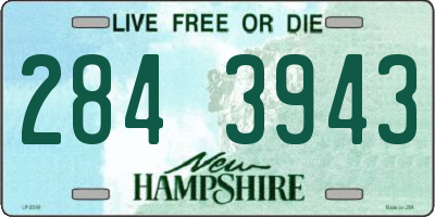 NH license plate 2843943