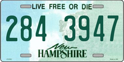 NH license plate 2843947