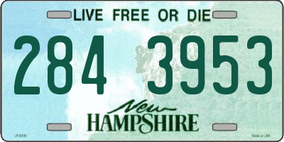 NH license plate 2843953