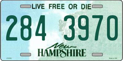 NH license plate 2843970