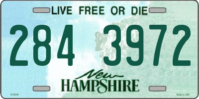 NH license plate 2843972