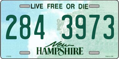 NH license plate 2843973