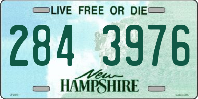NH license plate 2843976