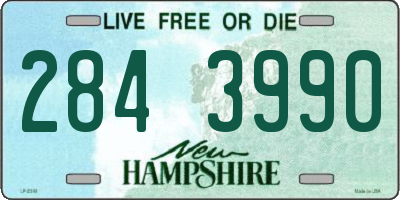 NH license plate 2843990