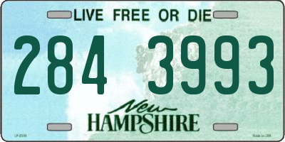 NH license plate 2843993