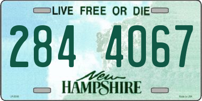 NH license plate 2844067
