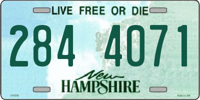 NH license plate 2844071