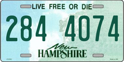 NH license plate 2844074