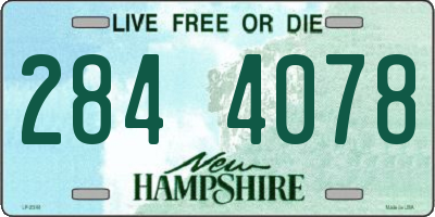 NH license plate 2844078