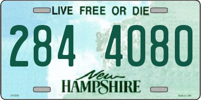 NH license plate 2844080