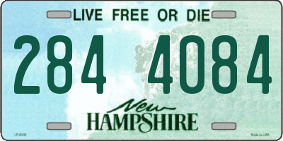 NH license plate 2844084