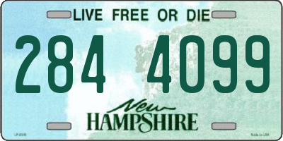 NH license plate 2844099