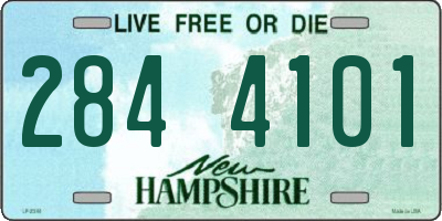 NH license plate 2844101