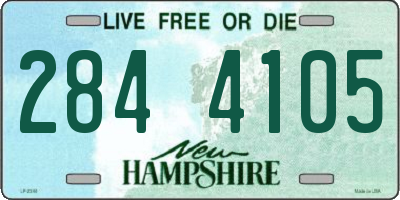 NH license plate 2844105