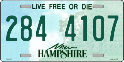 NH license plate 2844107