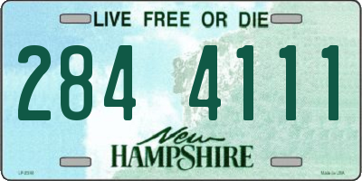 NH license plate 2844111