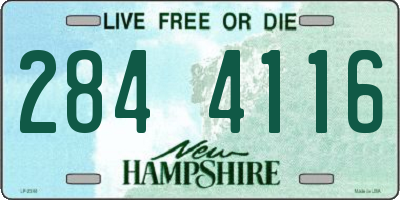 NH license plate 2844116