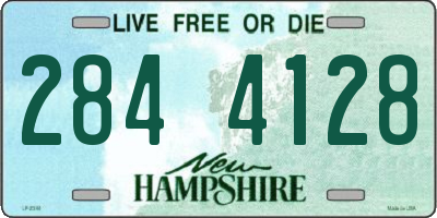 NH license plate 2844128