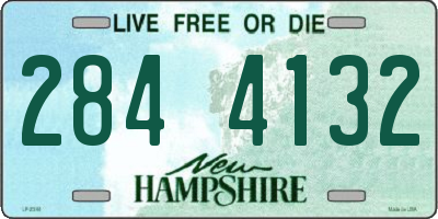 NH license plate 2844132