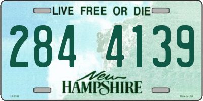 NH license plate 2844139