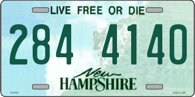 NH license plate 2844140