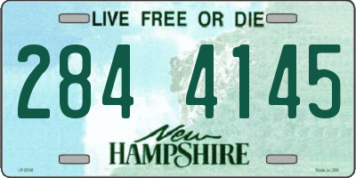 NH license plate 2844145