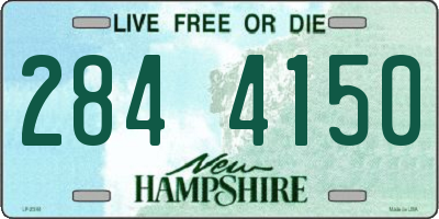 NH license plate 2844150