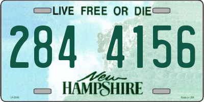 NH license plate 2844156