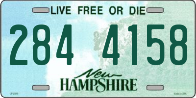 NH license plate 2844158