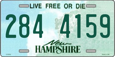 NH license plate 2844159