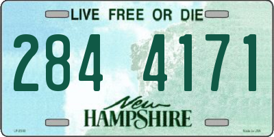 NH license plate 2844171