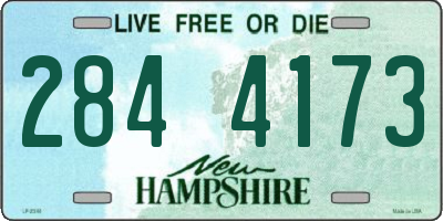NH license plate 2844173