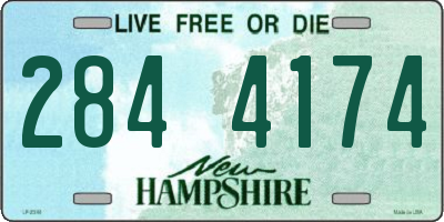 NH license plate 2844174