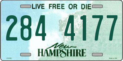 NH license plate 2844177