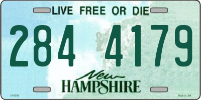 NH license plate 2844179
