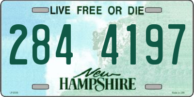 NH license plate 2844197