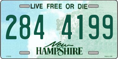 NH license plate 2844199