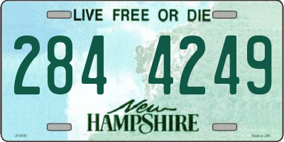 NH license plate 2844249