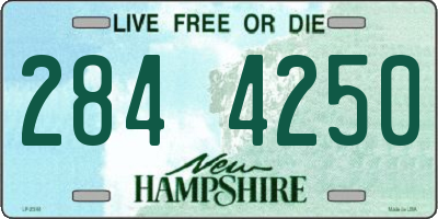 NH license plate 2844250