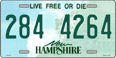 NH license plate 2844264