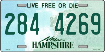 NH license plate 2844269