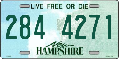 NH license plate 2844271