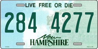 NH license plate 2844277