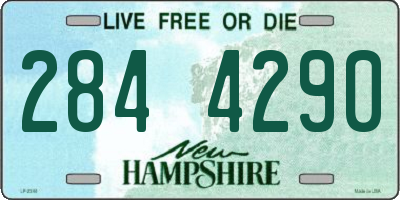 NH license plate 2844290